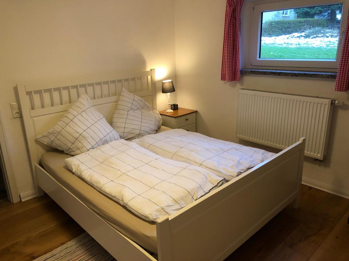 Ferienwohnung Am Waldrand Mit Sauna Biendorf Buitenkant foto